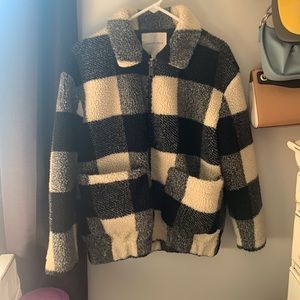 size small, American eagle Sherpa jacket